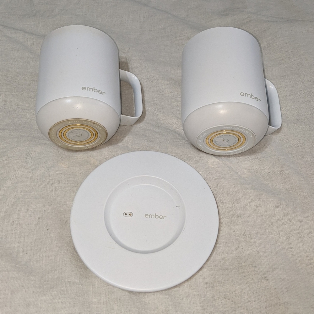 Ember Smart Mugs with faulty charging coaster